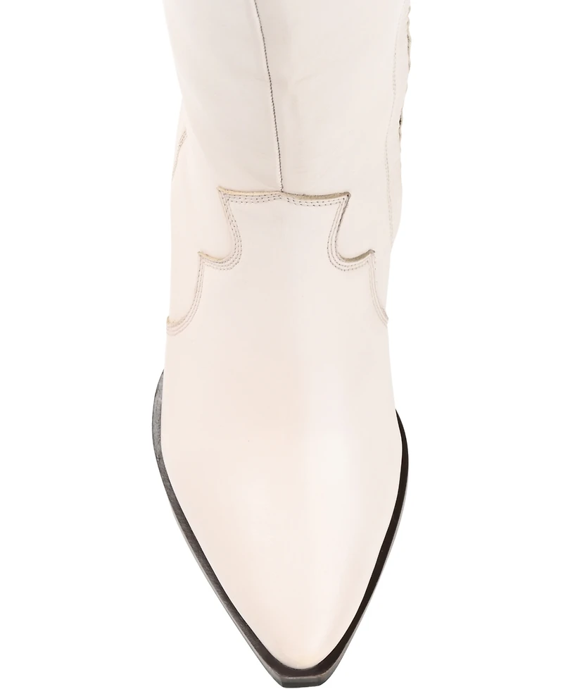 Journee Signature Women's Pryse Western Knee High Boots