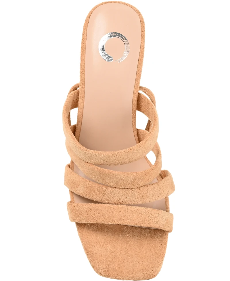 Journee Collection Women's Sevyn Tie-Up Sandals