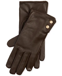 Lauren Ralph Women's Leather Touchscreen Gloves