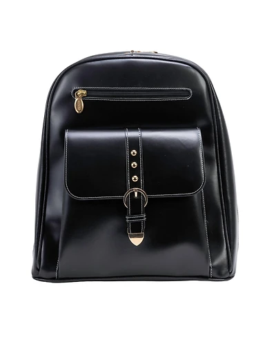 McKlein Madison Leather Business Laptop Tablet Backpack