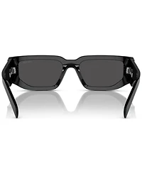 Prada Symbole Rectangular Men's Sunglasses, Pr 09ZSF