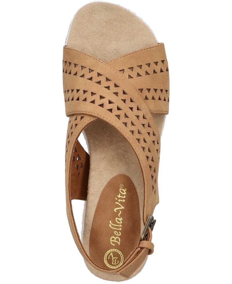 Bella Vita Women's Cosette Wedge Sandals