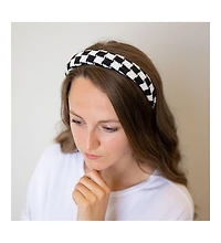 Padded Headband - Checkered for Girls