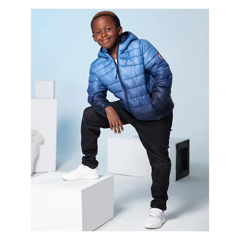 Rokka&Rolla Boys Reversible Lightweight Puffer Jacket