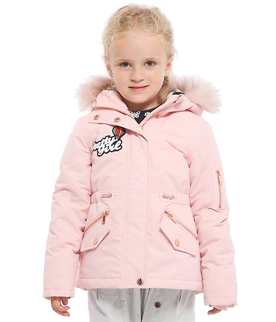 Rokka&Rolla Girls Parka Jacket with Insulated Hood