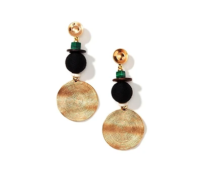 Nectar Nectar New York Spiral Dangle Earrings