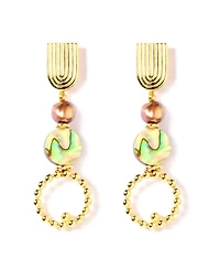 Nectar Nectar New York Tranquility Abalone Dangle Earrings