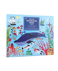 Eeboo In The Sea Watercolor Pad, 16 Sheets