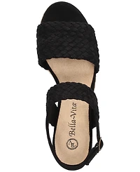 Bella Vita Women's Mariella Espadrille Wedge Sandals
