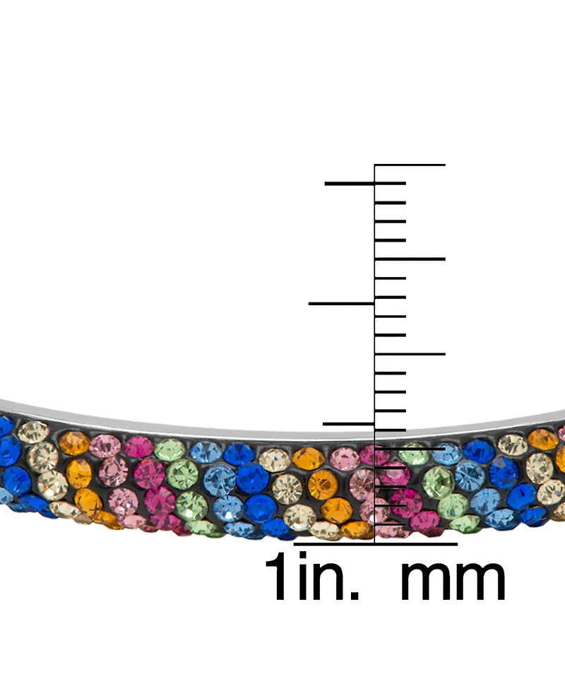 Macy's Multi Color Crystal Bangle