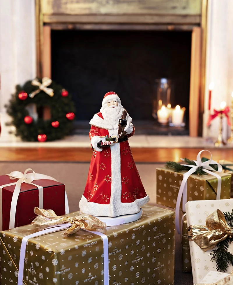 Villeroy & Boch Christmas Toy's Memory Musical Turning Santa