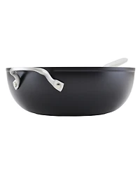 KitchenAid Hard-Anodized Aluminium 12.25" Induction Non-stick Wok with Helper Handle