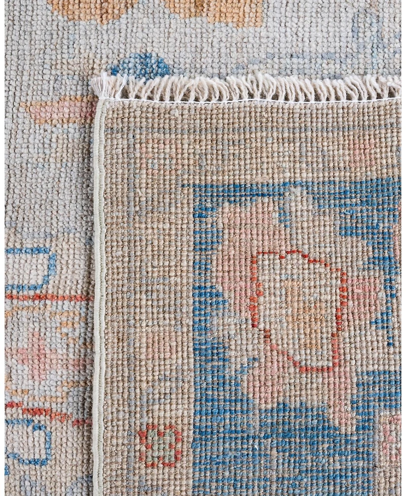 Adorn Hand Woven Rugs Oushak M1973 3'11"x9'8" Runner Area Rug