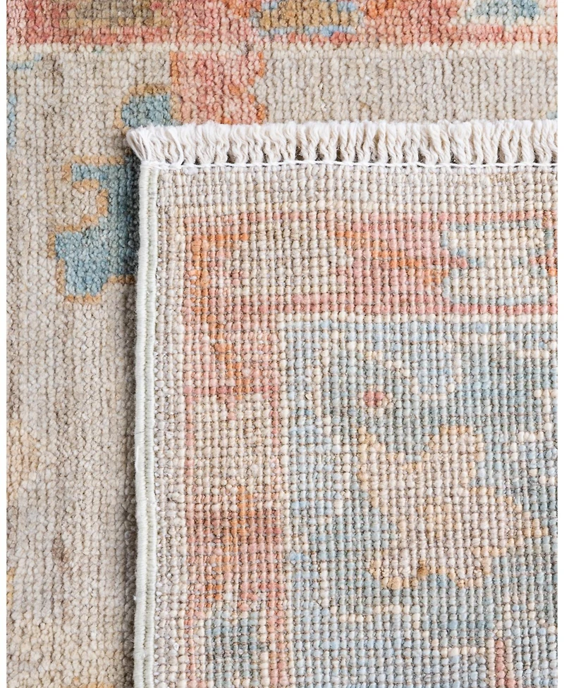 Adorn Hand Woven Rugs Oushak M1973 2'9"x13'8" Runner Area Rug