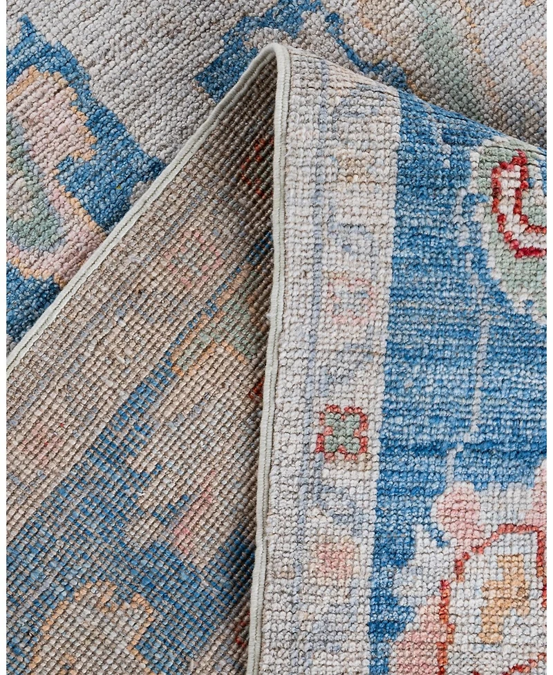 Adorn Hand Woven Rugs Oushak M1973 3'11"x9'8" Runner Area Rug