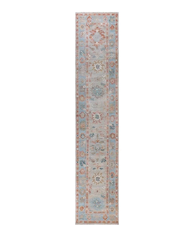 Adorn Hand Woven Rugs Oushak M1973 2'9"x13'8" Runner Area Rug
