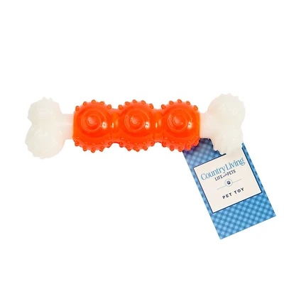 Country Living Bone-a-Treat Dog Chew Toy Bone – Promote Dental Health & Engaging Playtime