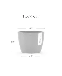 Ecopots Stockholm Indoor and Outdoor Modern Flower Pot Planter