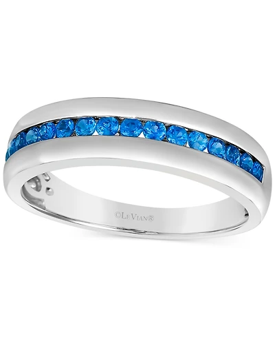 Le Vian Men's Cornflower Sapphire Band (5/8 ct. t.w.) 14k Gold