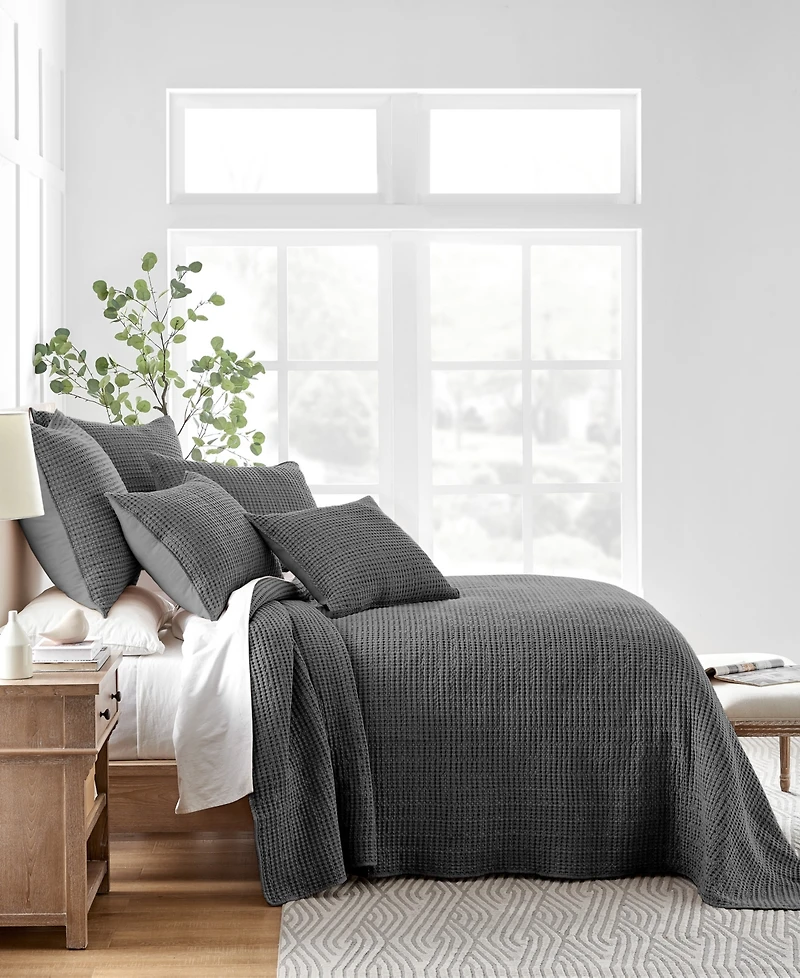 Levtex Mills Waffle Classic 3-Pc. Bedspread Set