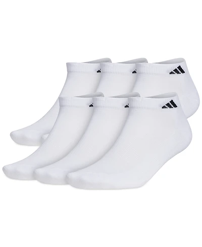 adidas Men's Cushioned Athletic 6-Pack Low Cut Socks