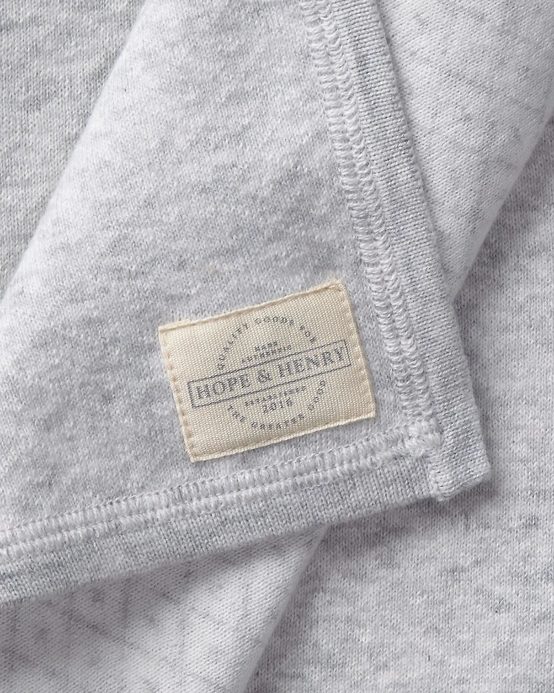 Hope & Henry Baby Jacquard Sweater Blanket