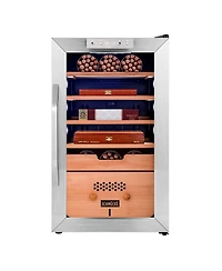 Schmecke 400 Cigar Humidor, Cigar Humidifier & Cigar Box W/Hygrometer