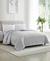 Royal Luxe Classic White Down Light Warmth Microfiber Blankets Exclusively At Macys