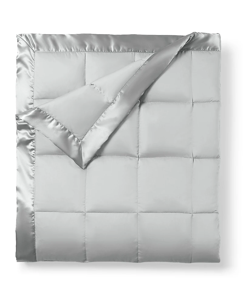 Royal Luxe Classic White Down Light Warmth Microfiber Blanket, King, Exclusively at Macy's