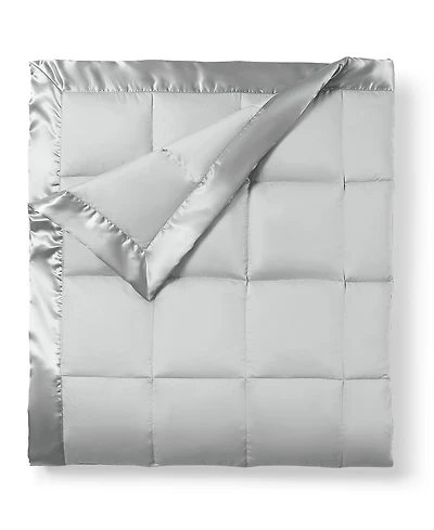 Royal Luxe Classic White Down Light Warmth Microfiber Blanket, King, Exclusively at Macy's