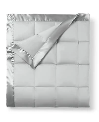 Royal Luxe Classic White Down Light Warmth Microfiber Blanket, King, Exclusively at Macy's