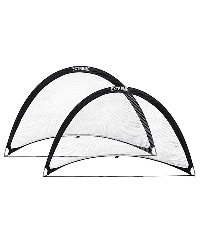 Champion Sports Children's Large Soccer Pop Up Goal for Beginners or Experienced Players