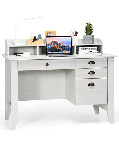 Costway Computer Desk Pc Laptop Writing Table Workstation Home