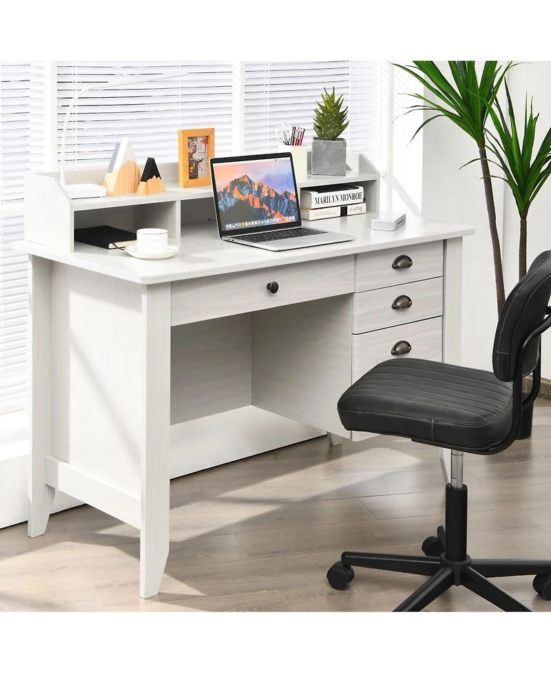 Costway Computer Desk Pc Laptop Writing Table Workstation Home