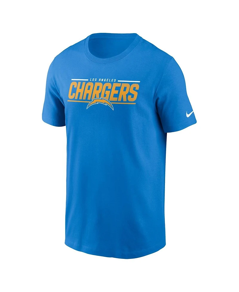 Men's Nike Powder Blue Los Angeles Chargers Muscle T-shirt