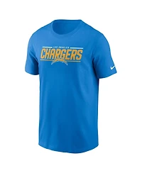 Men's Nike Powder Blue Los Angeles Chargers Muscle T-shirt