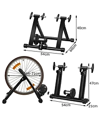 1pcs Bike Trainer Folding Bicycle Indoor Exercise Training Stand