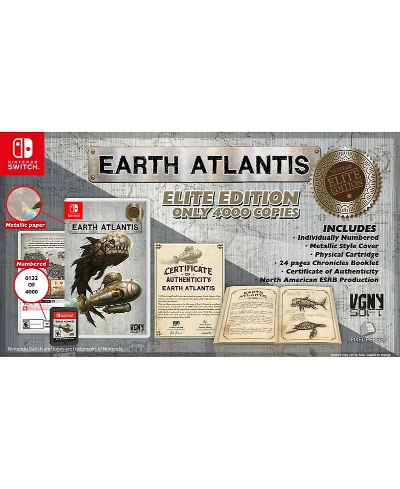 Crescent Marketing Earth Atlantis Elite Edition - Nintendo Switch