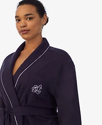Lauren Ralph Lauren Women's Plus Size Shawl-Collar Robe