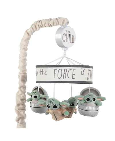 Lambs & Ivy Star Wars The Child/Baby Yoda Musical Baby Crib Mobile Soother Toy