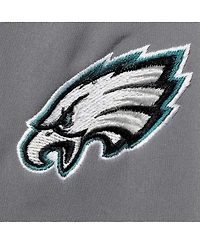 Men's Dunbrooke Charcoal Philadelphia Eagles Big and Tall Sonoma Softshell Full-Zip Jacket