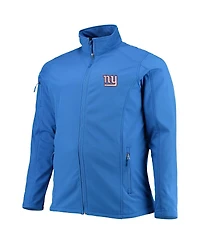Men's Dunbrooke Royal New York Giants Big and Tall Sonoma Softshell Full-Zip Jacket