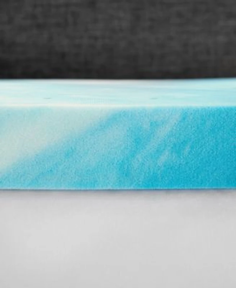 Prosleep Cooling Gel Swirl 3 Memory Foam Mattress Toppers