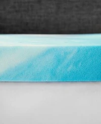 Prosleep Cooling Gel Swirl 3 Memory Foam Mattress Toppers
