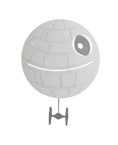 Lambs & Ivy Star Wars Signature Led Light-Up Death Star Wall Decor/Art