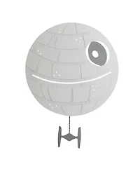 Lambs & Ivy Star Wars Signature Led Light-Up Death Star Wall Decor/Art