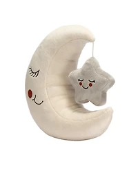Lambs & Ivy Goodnight Moon and Star Plush Stuffed Toy - Cream/Gray
