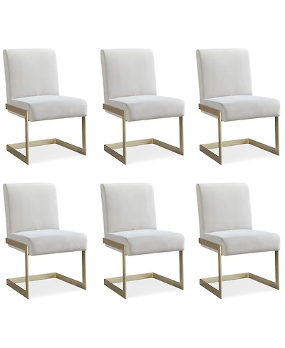 Emila 6 Pc. Dining Chair Set, Created for Macy's