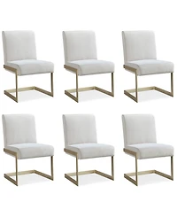 Emila 6 Pc. Dining Chair Set, Created for Macy's
