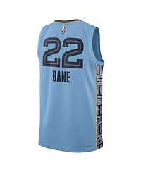 Men's Jordan Desmond Bane Light Blue Memphis Grizzlies Statement Edition Swingman Jersey